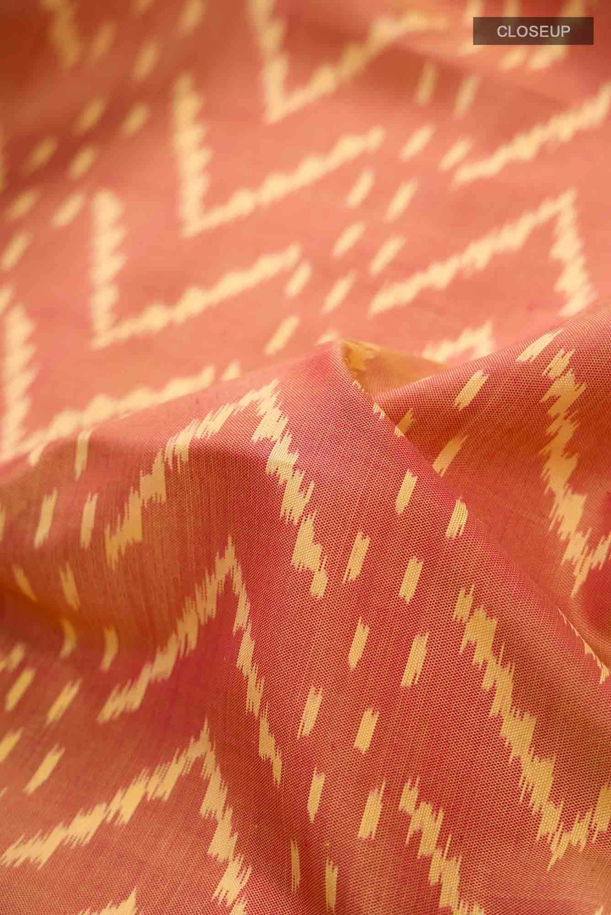 Mustard Rajkot Patola Silk Saree