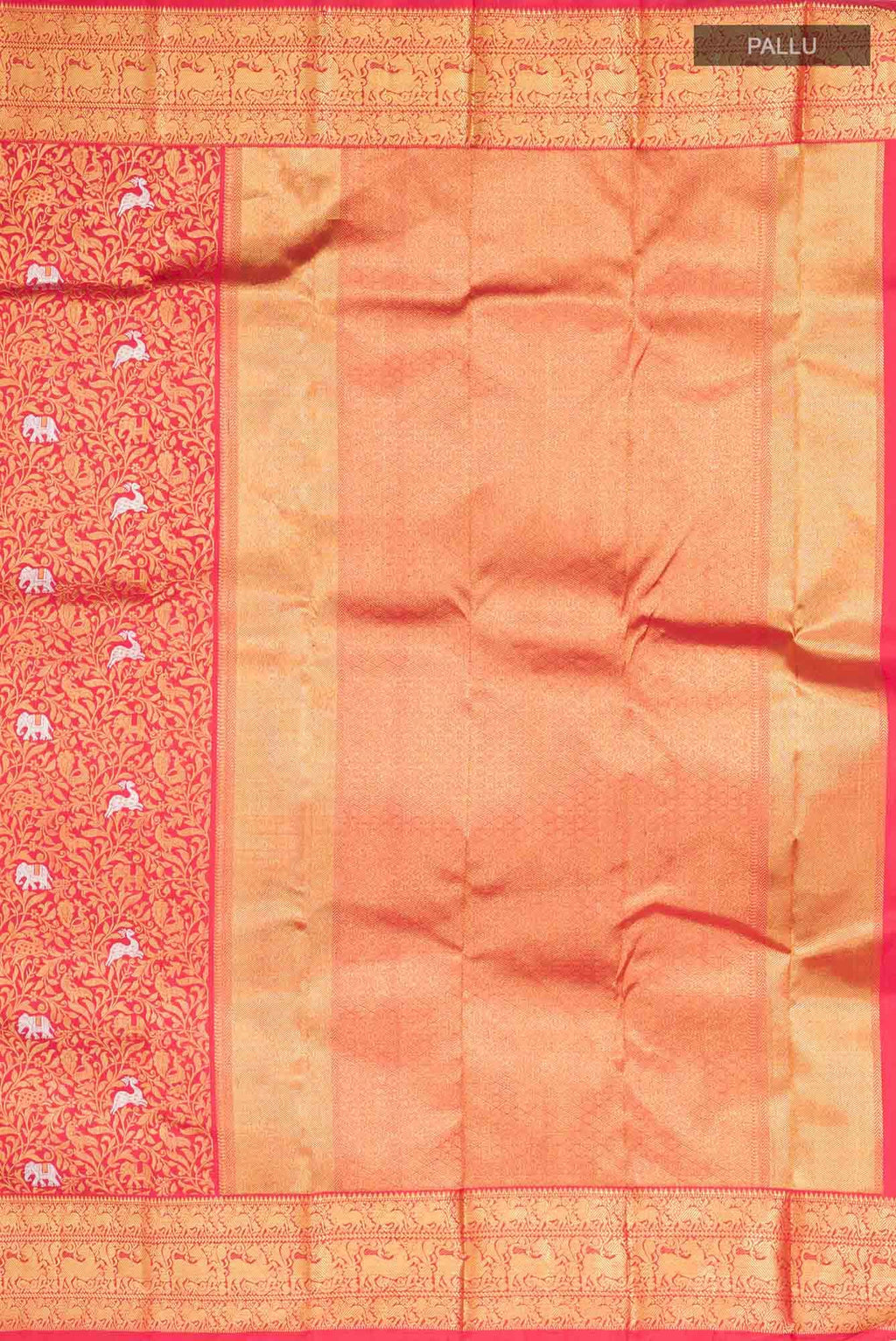 Red Kanjivaram Silk Saree