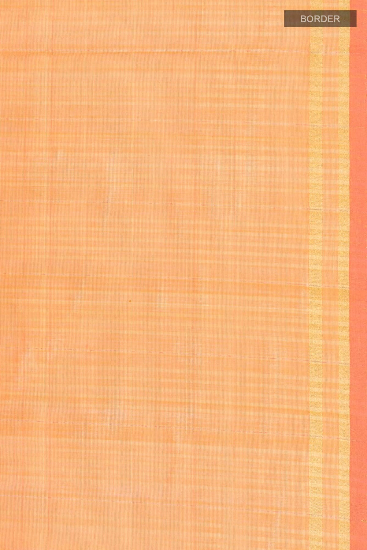 Orange Silk Cotton Saree