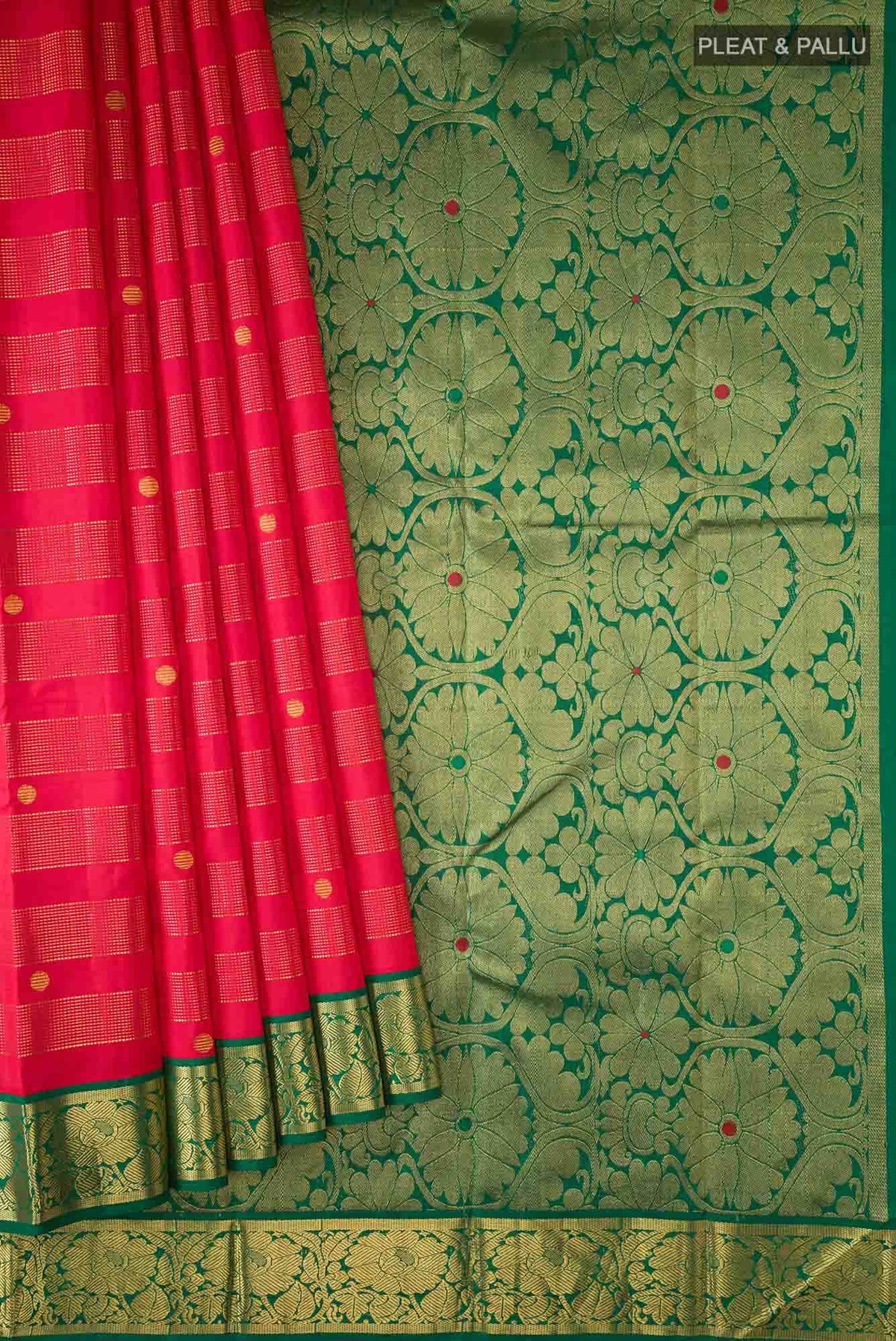 Red Kanchipuram Silk Saree