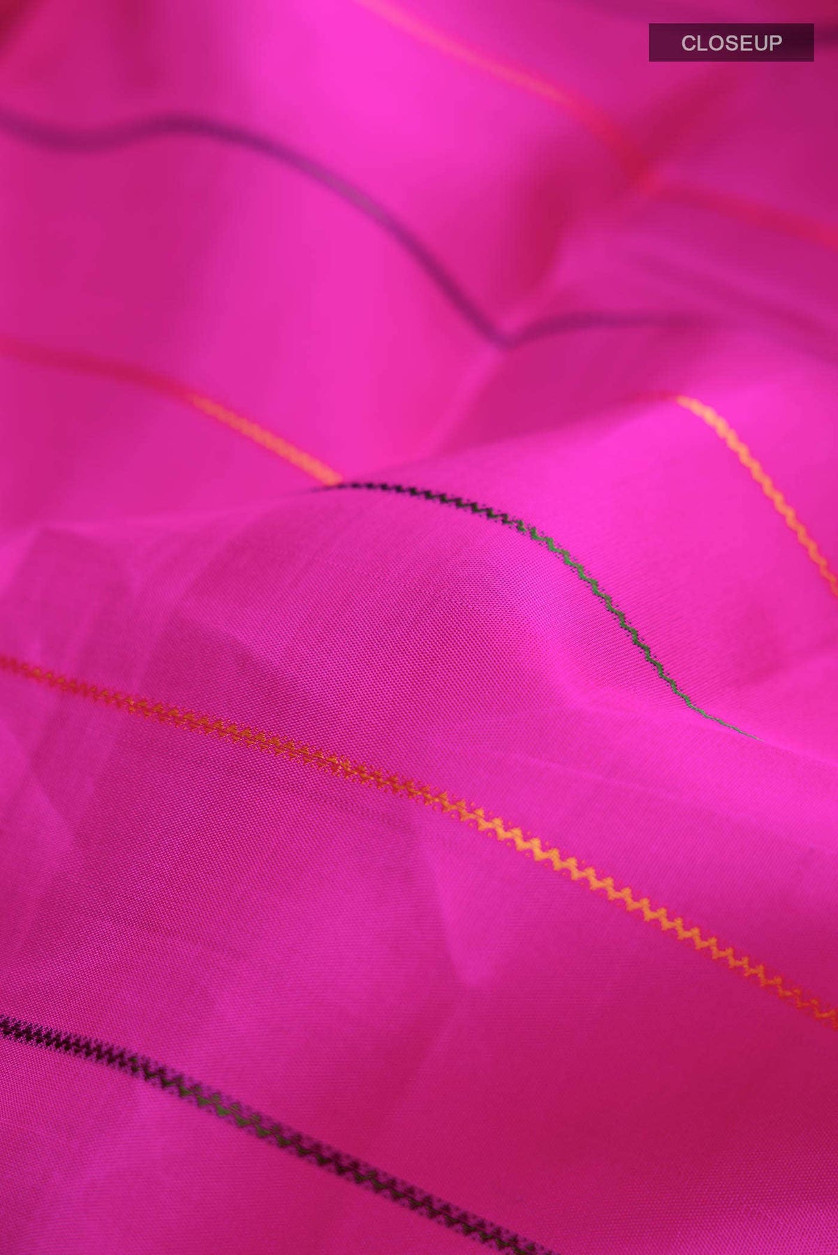 Pink Kanchipuram Silk Saree