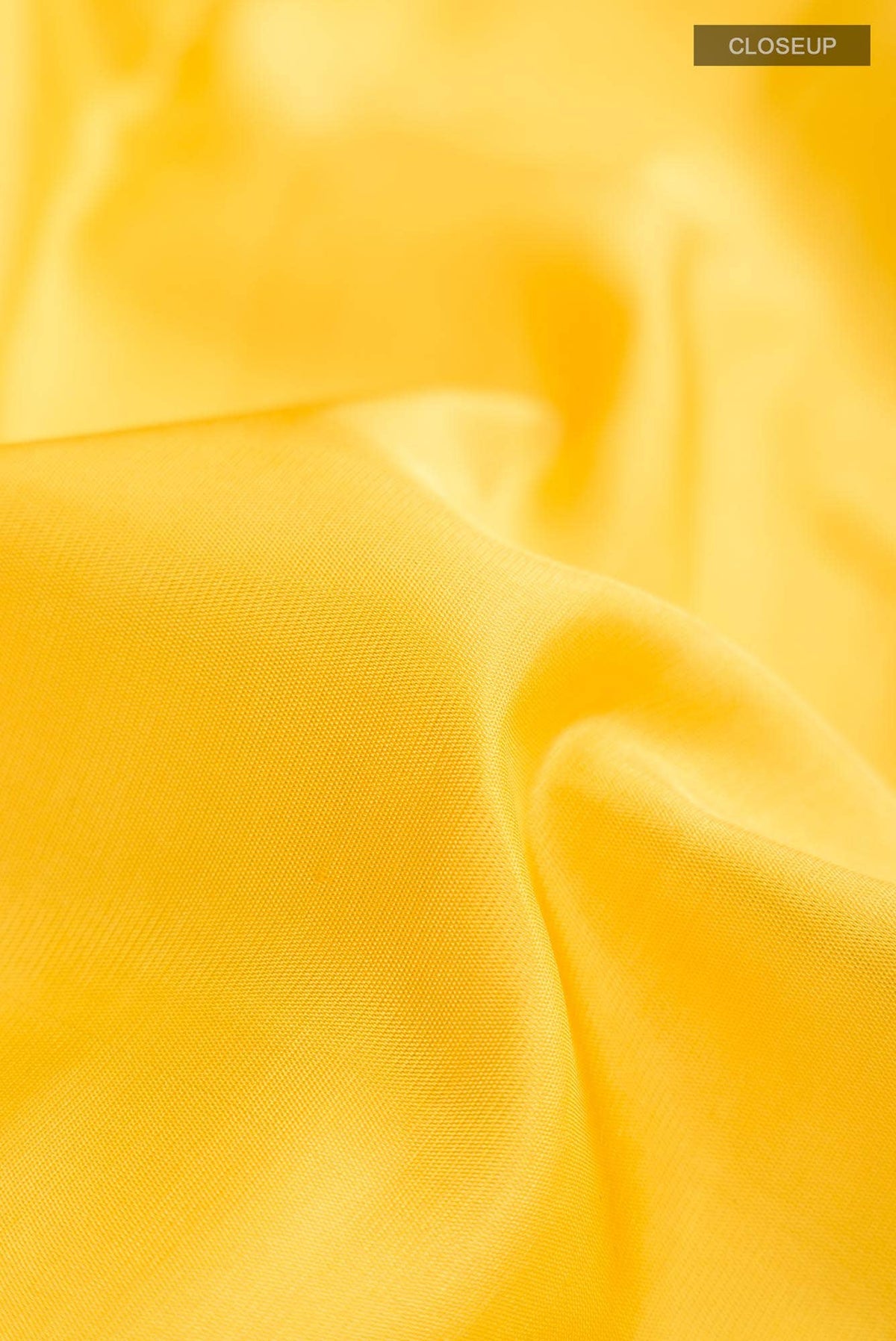 Yellow Kanchipuram Silk Saree