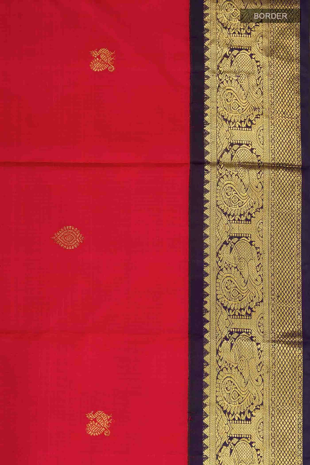 Red Kanjivaram Silk Saree