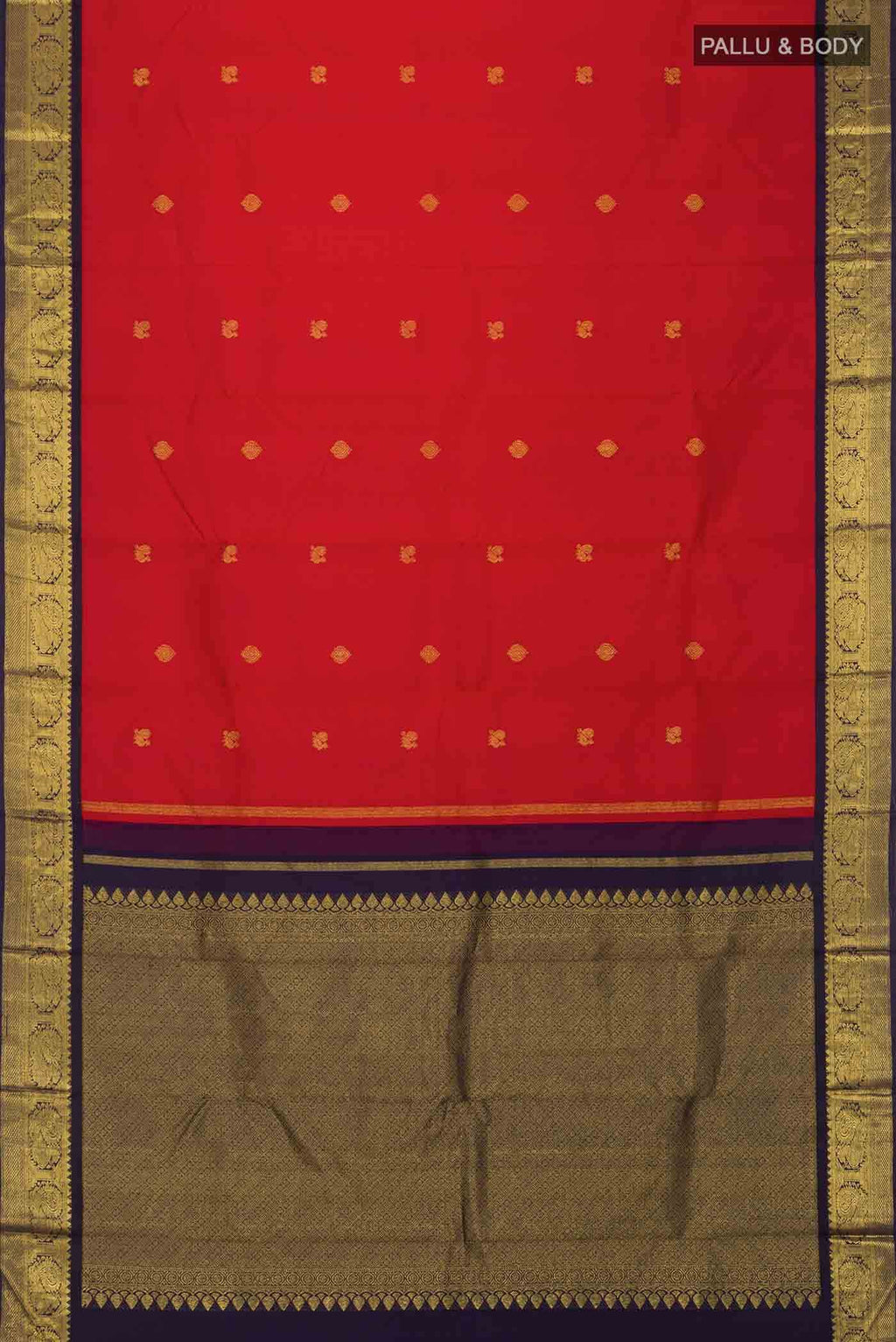 Red Kanjivaram Silk Saree