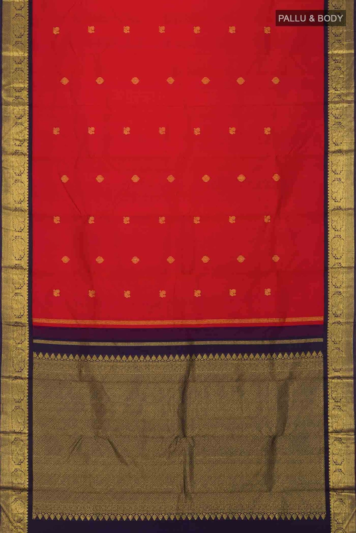 Red Kanjivaram Silk Saree