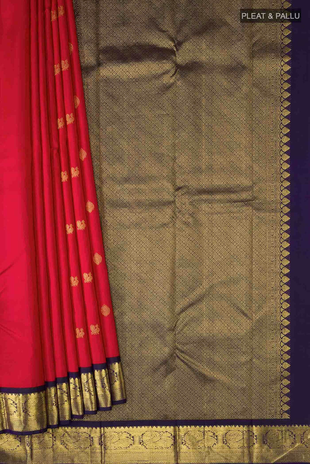 Red Kanjivaram Silk Saree