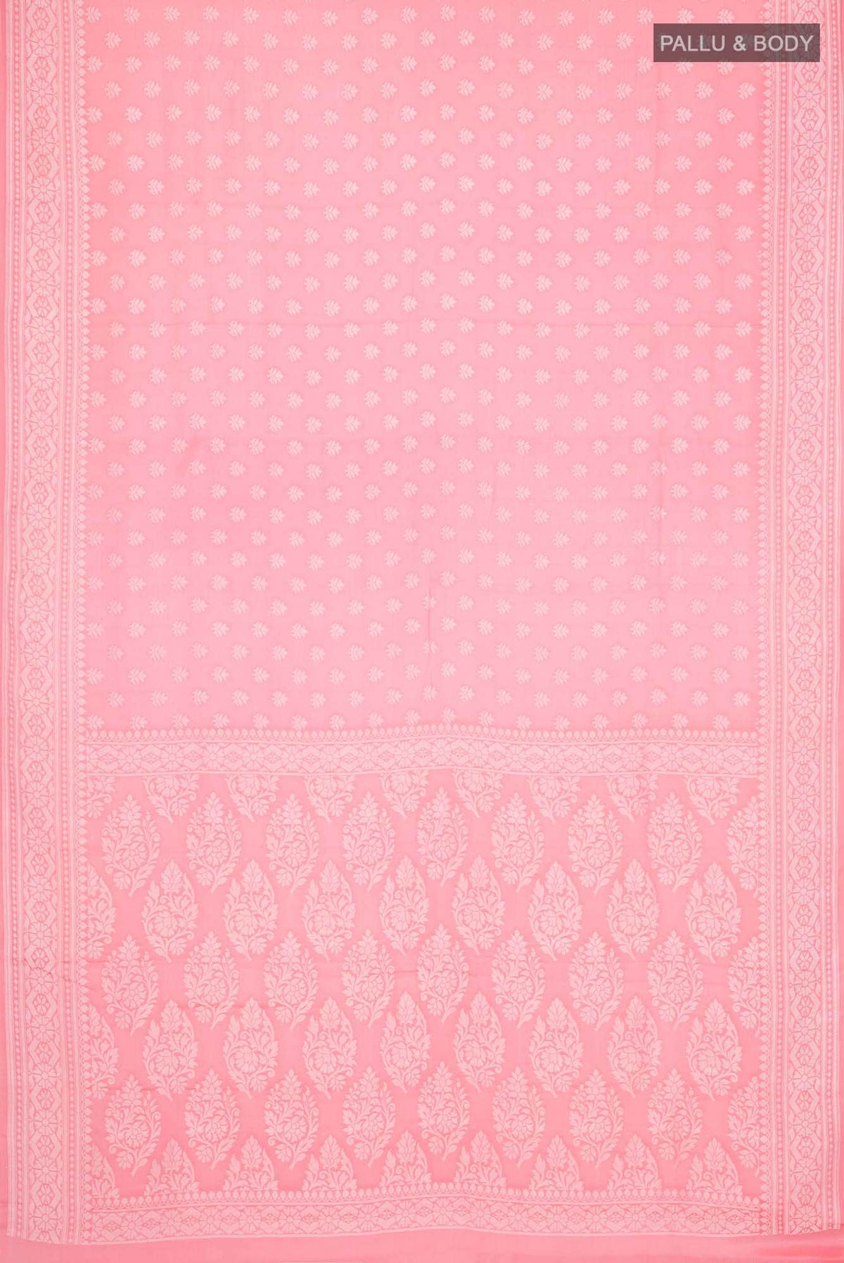 Pink Banarasi Georgette Saree