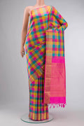 Multi Kanchipuram Silk Saree