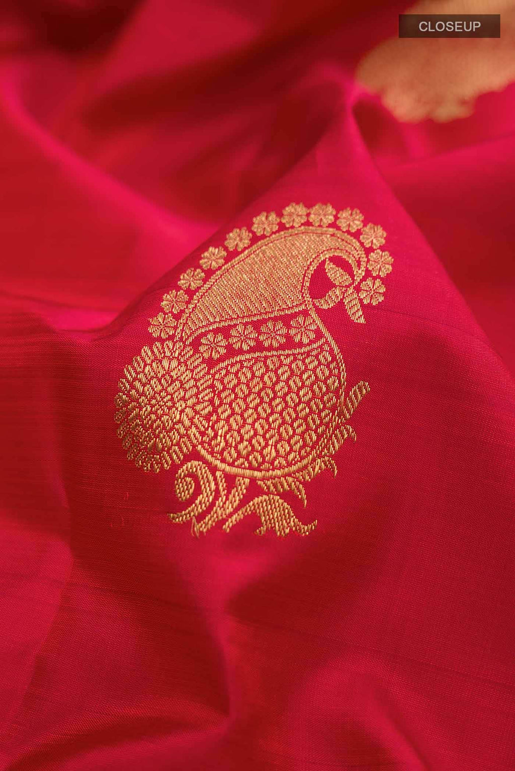 Red Kanjivaram Silk Saree