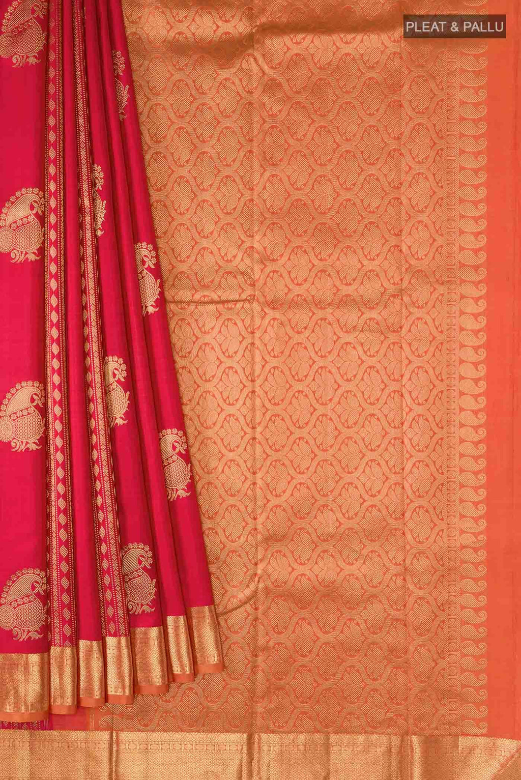 Red Kanjivaram Silk Saree