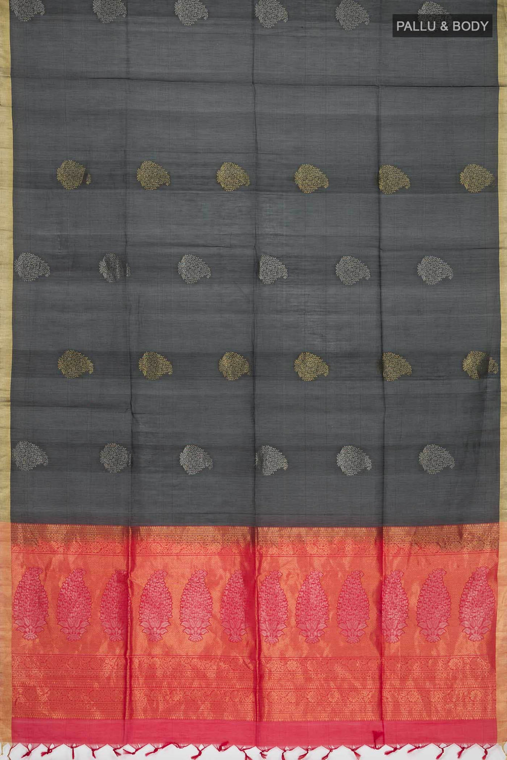 Black Silk Cotton Saree