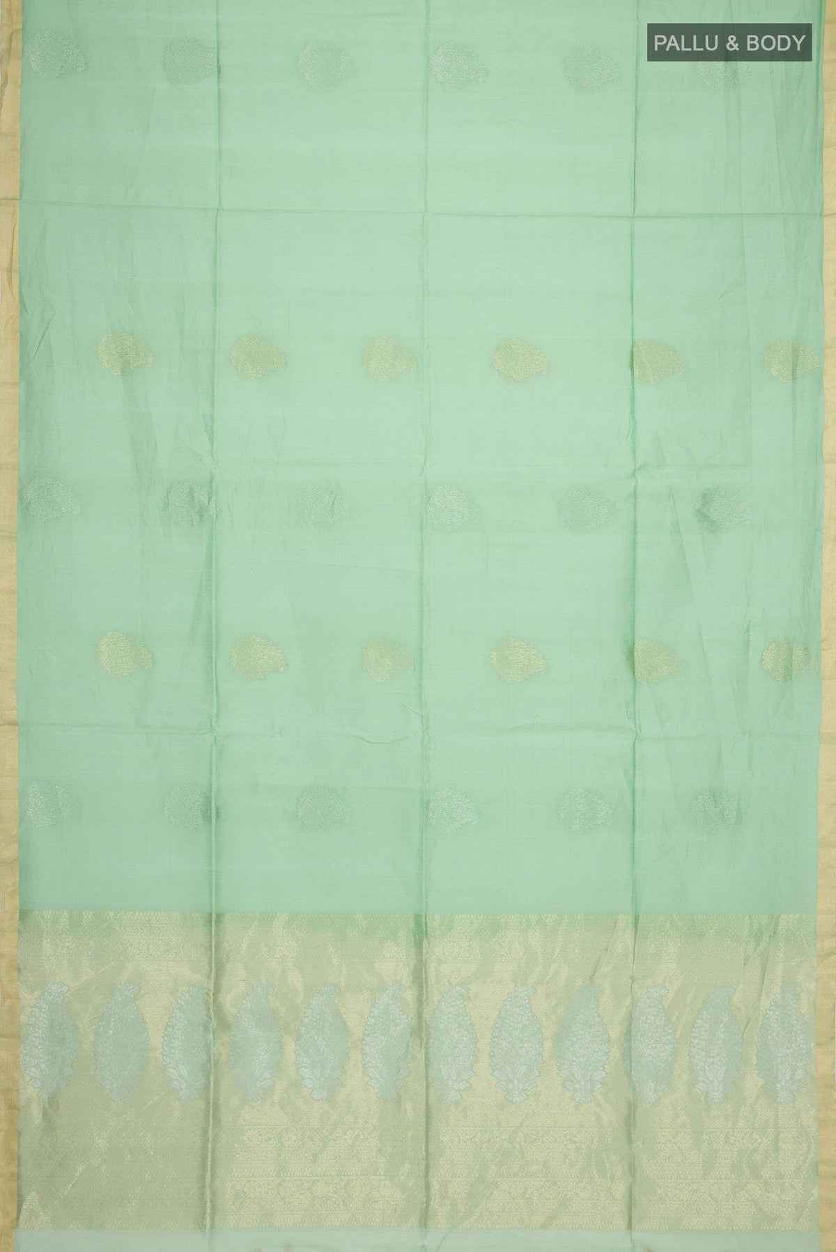 Green Silk Cotton Saree