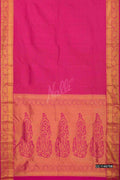 Pink Kanchipuram Silk Saree