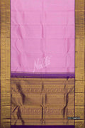 Lavender Kanchipuram Silk Saree