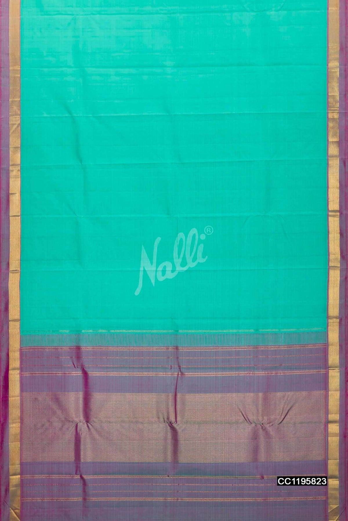 Blue Kanchipuram Silk Saree