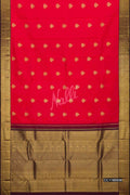 Red Kanchipuram Silk Saree