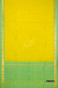 Parrot Green Kanchipuram Silk Saree