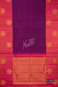 Violet Kanchipuram Silk Saree