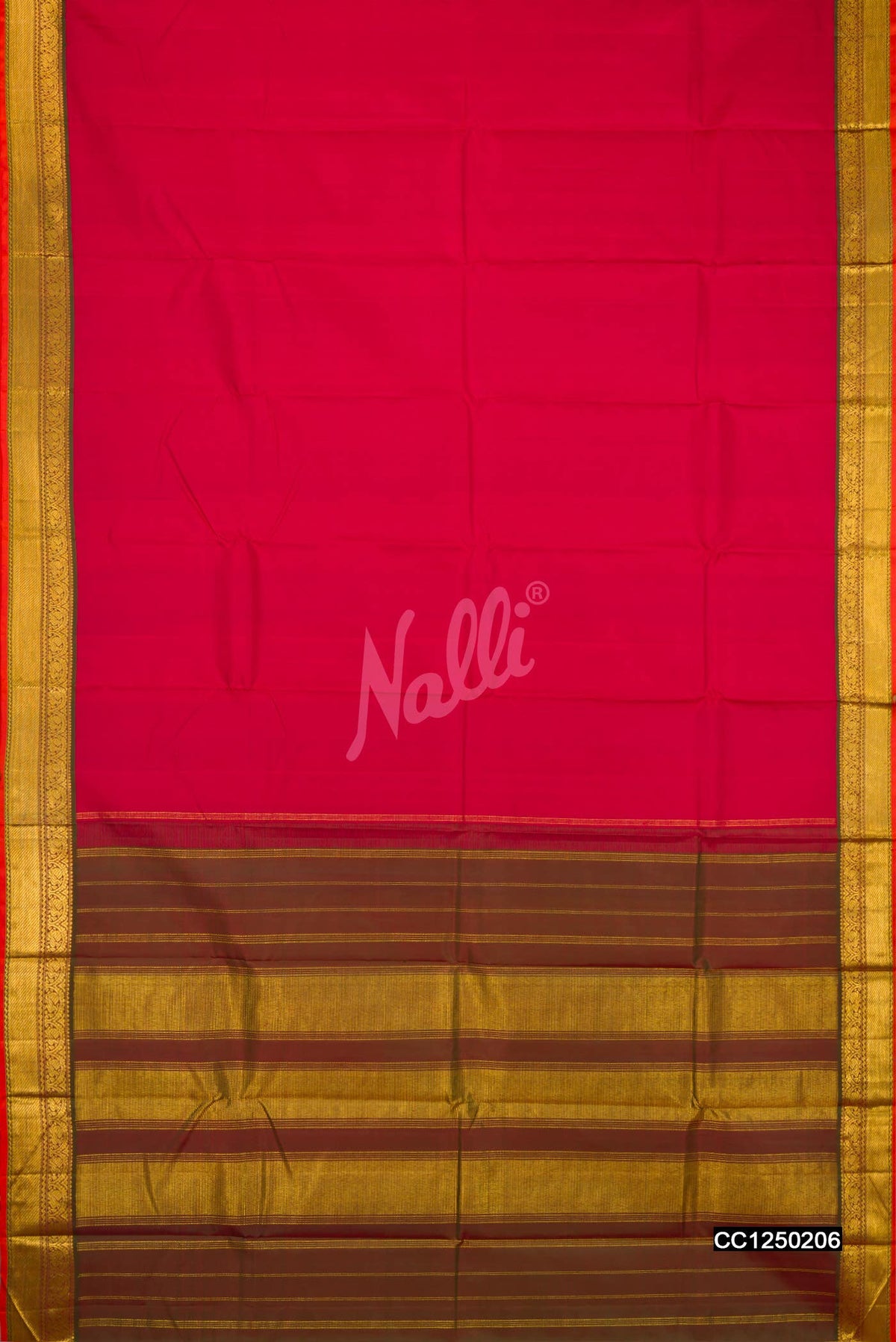 Red Kanchipuram Silk Saree