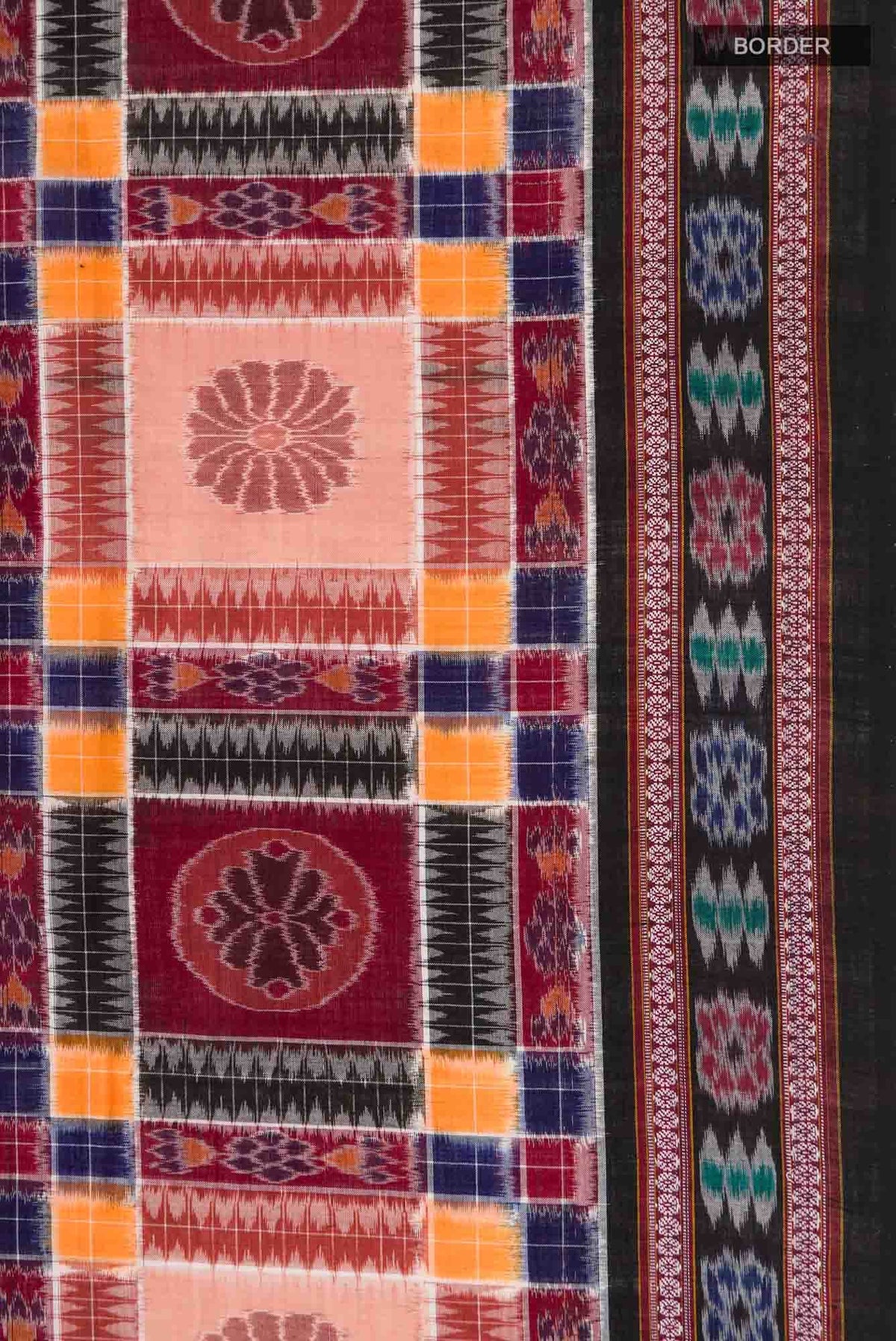 Multi Orissa Cotton Saree