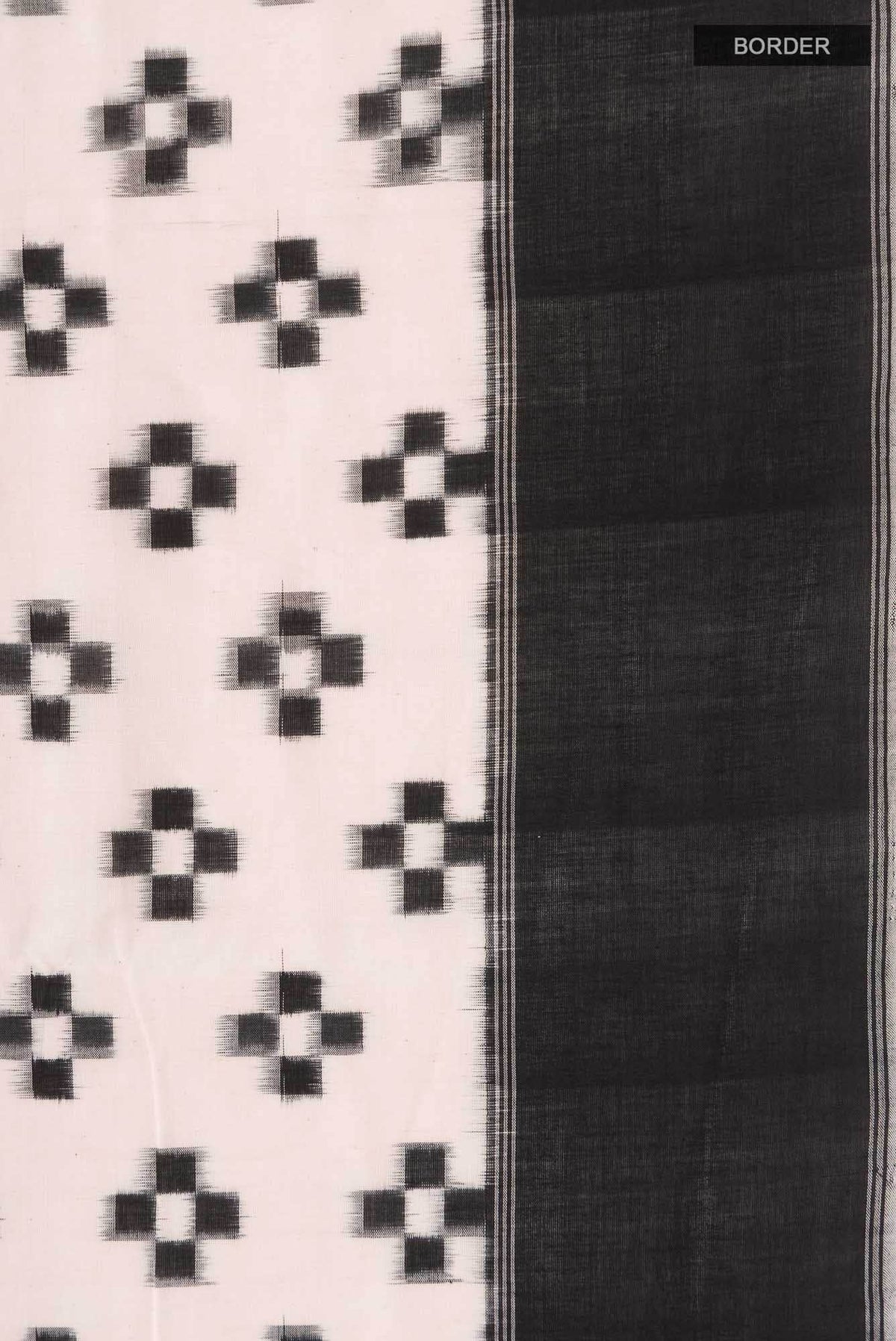 Off White Orissa Cotton Saree