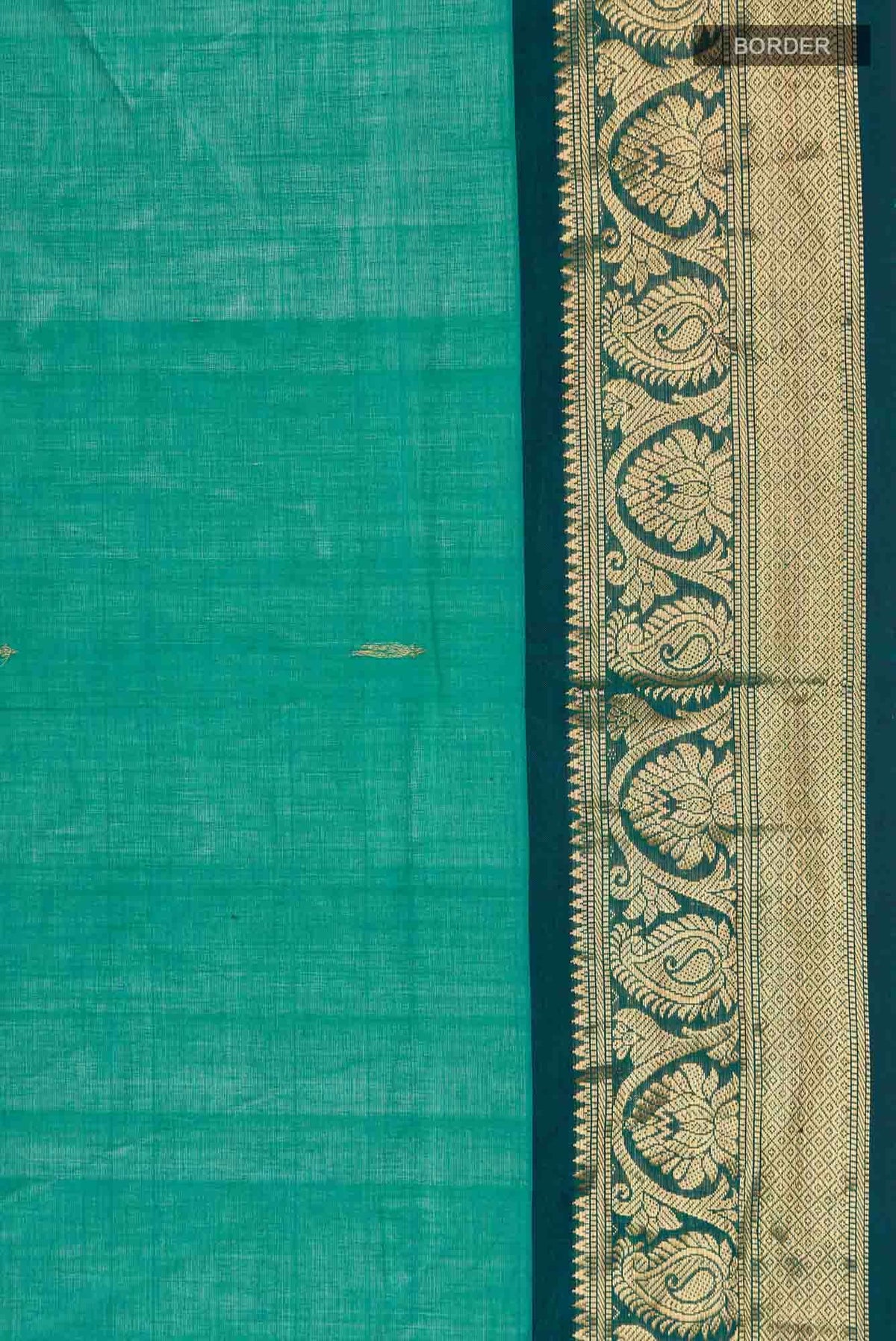 Green Silk Cotton Saree