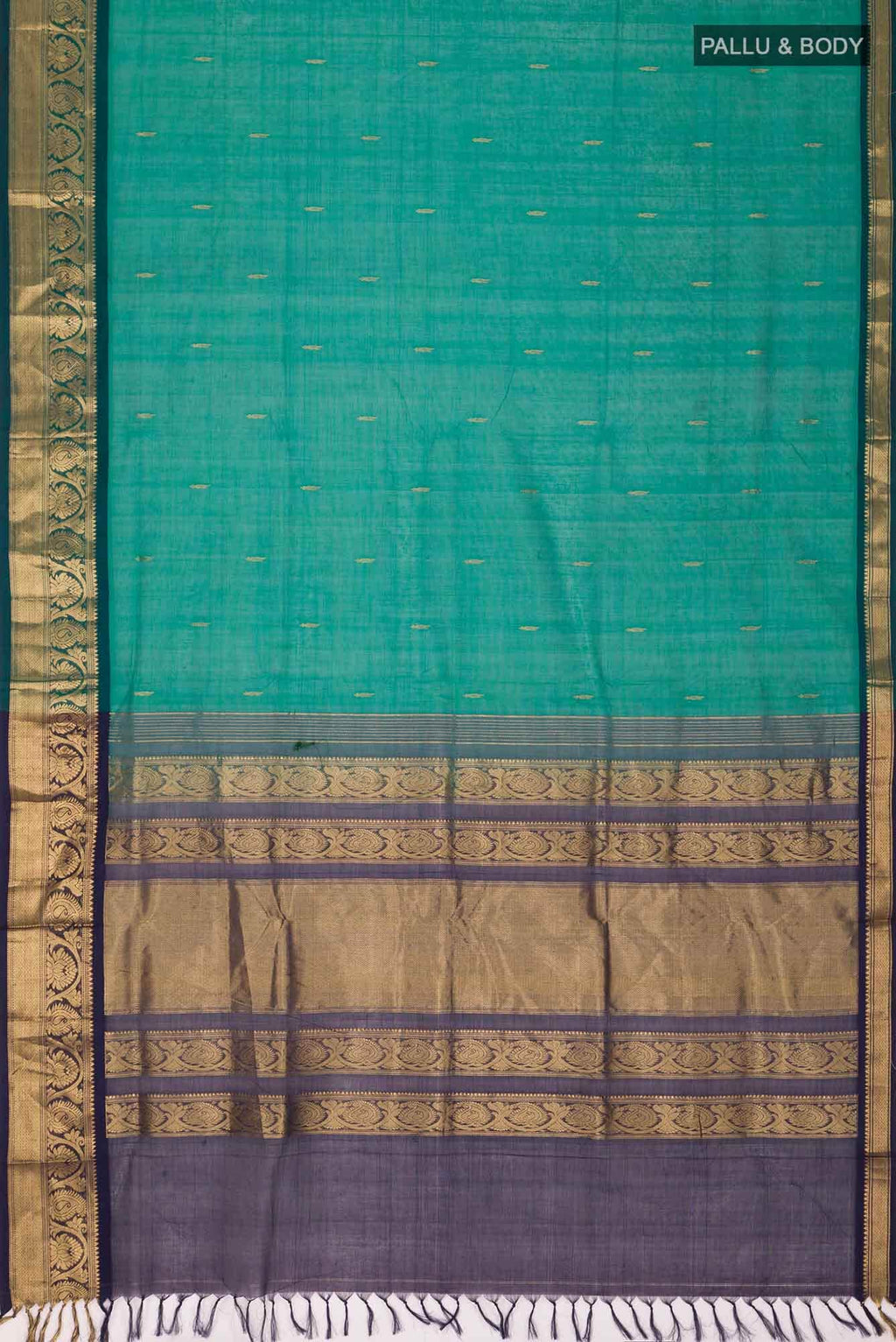 Green Silk Cotton Saree
