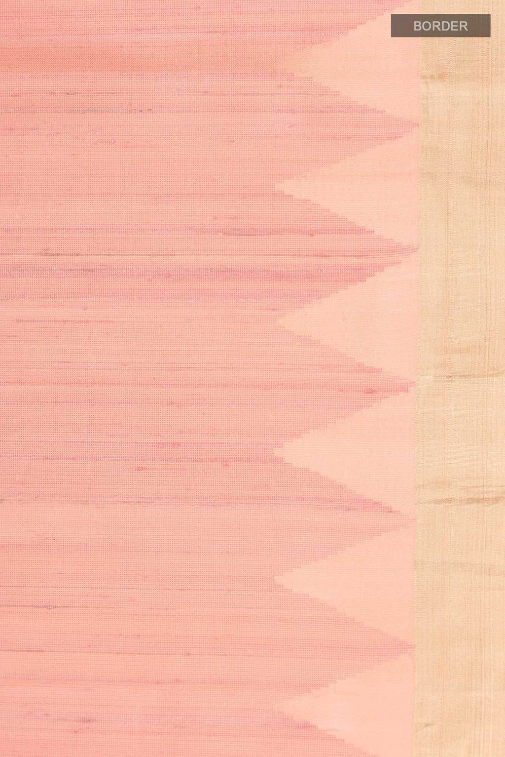 Peach Soft Silk Saree