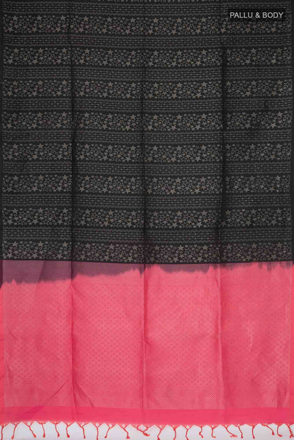 Black Soft Silk Saree
