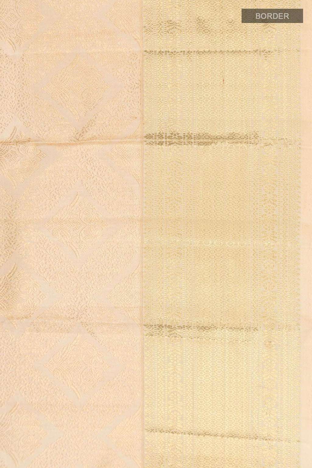 Sandal Kanchipuram Silk Saree