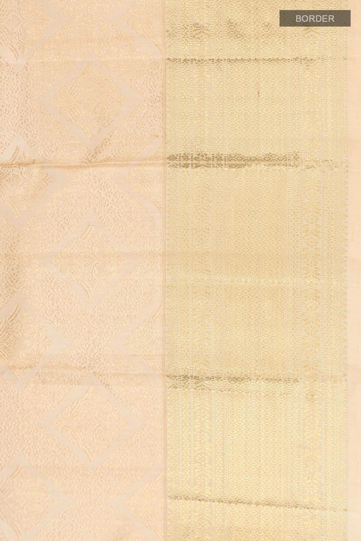 Sandal Kanchipuram Silk Saree