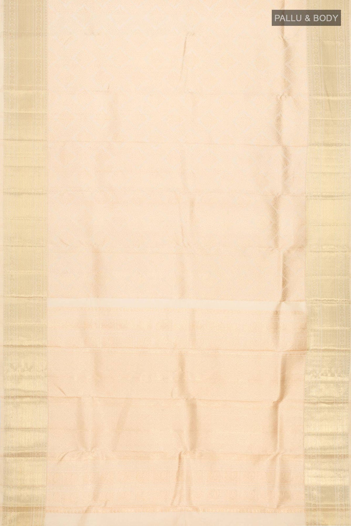 Sandal Kanchipuram Silk Saree