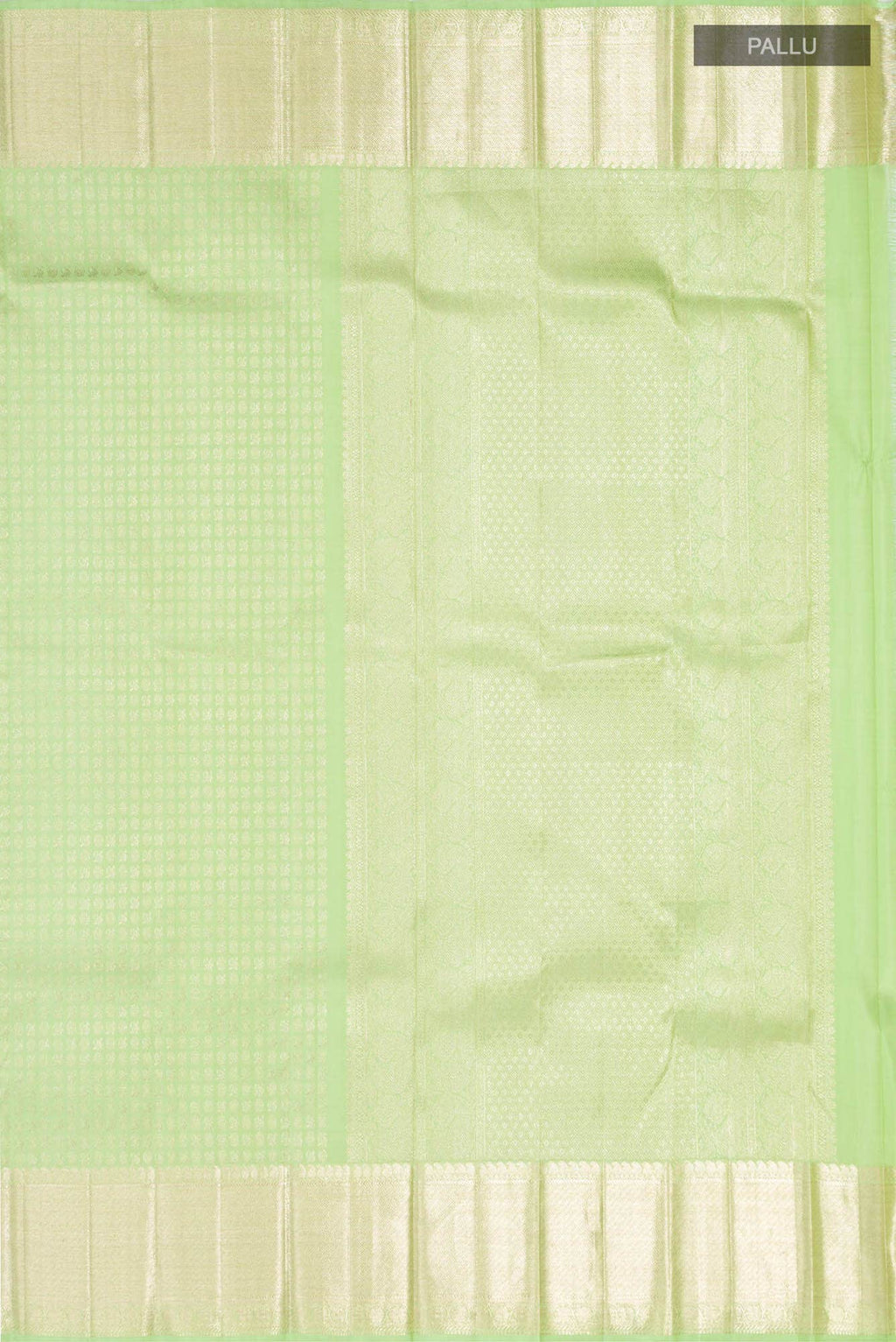 Pista Green Kanjivaram Silk Saree