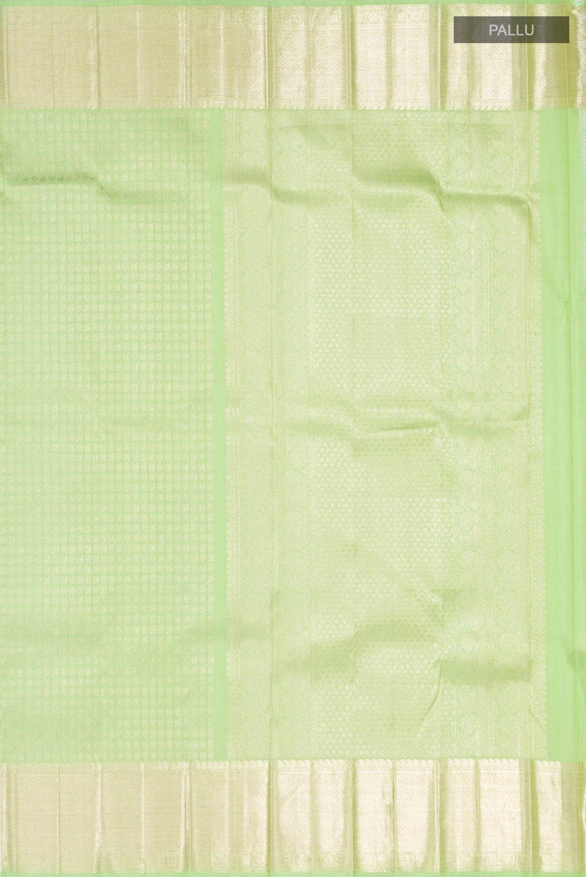 Pista Green Kanjivaram Silk Saree