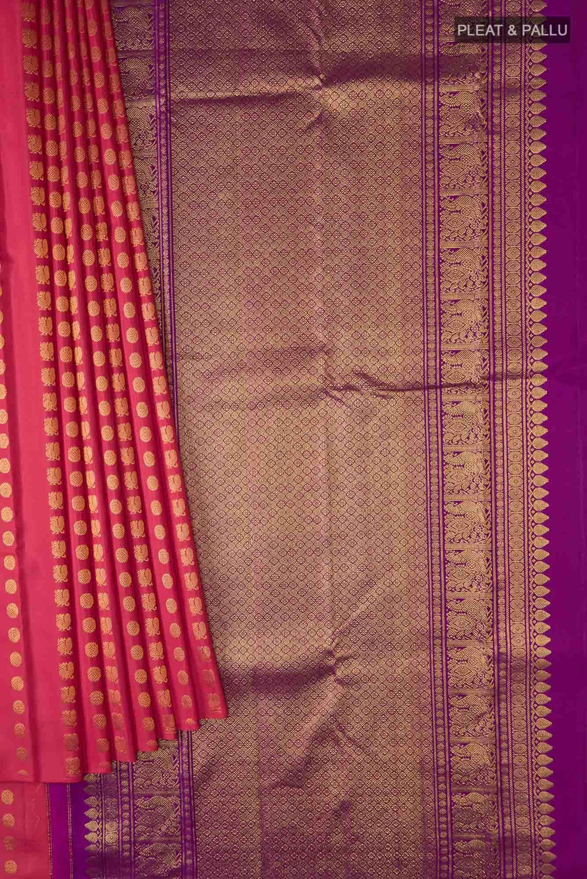 Red Kanchipuram Silk Saree