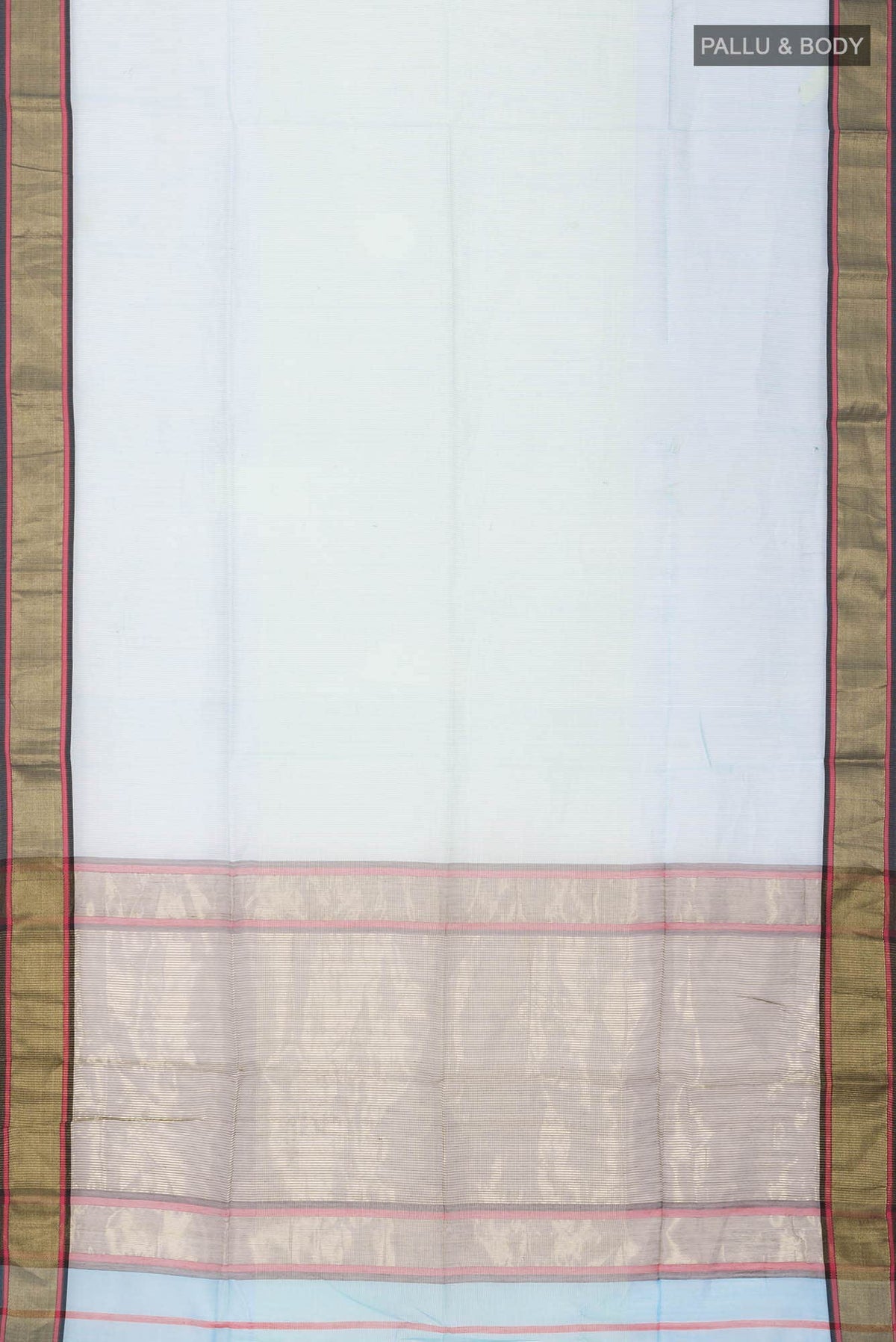 Blue Maheshwari Silk Cotton Saree