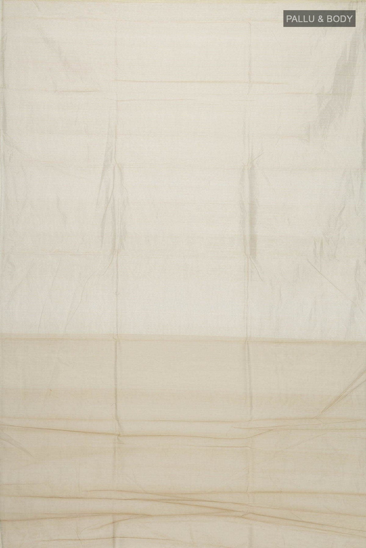 Beige Maheshwari Silk Cotton Saree