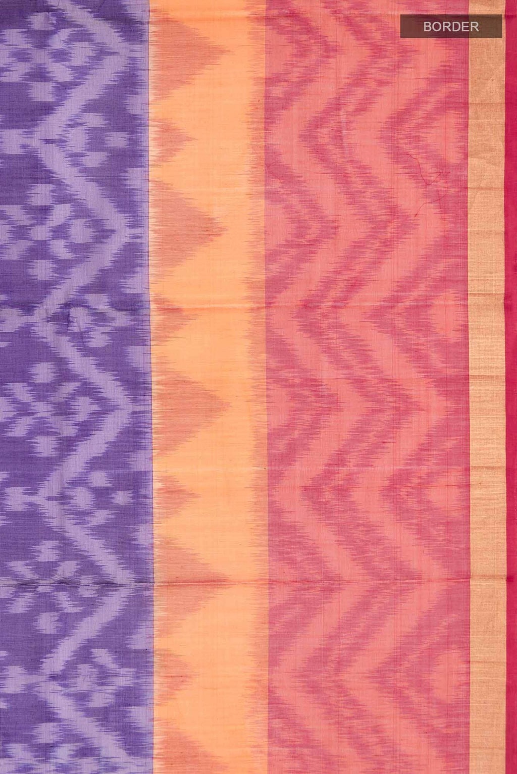 Violet Silk Cotton Saree