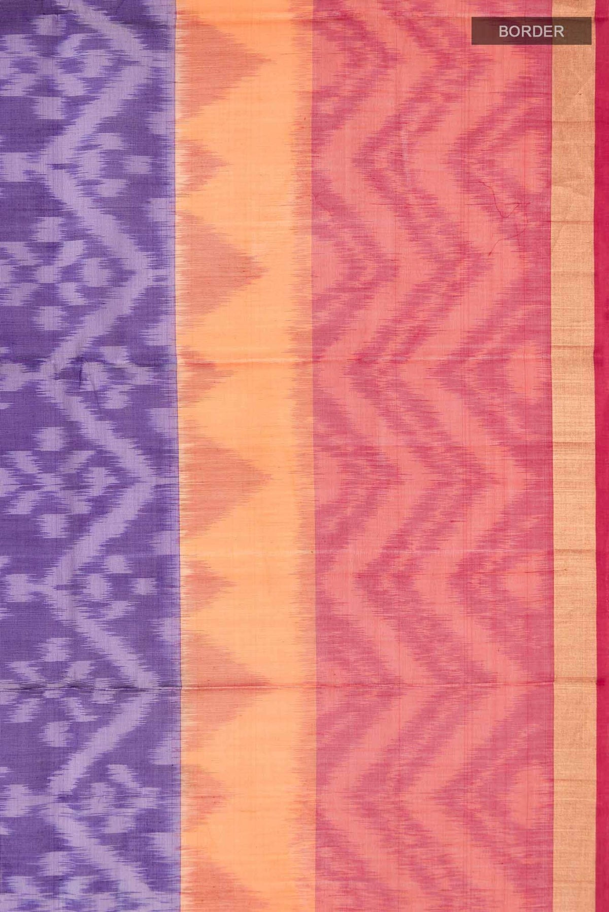 Violet Silk Cotton Saree