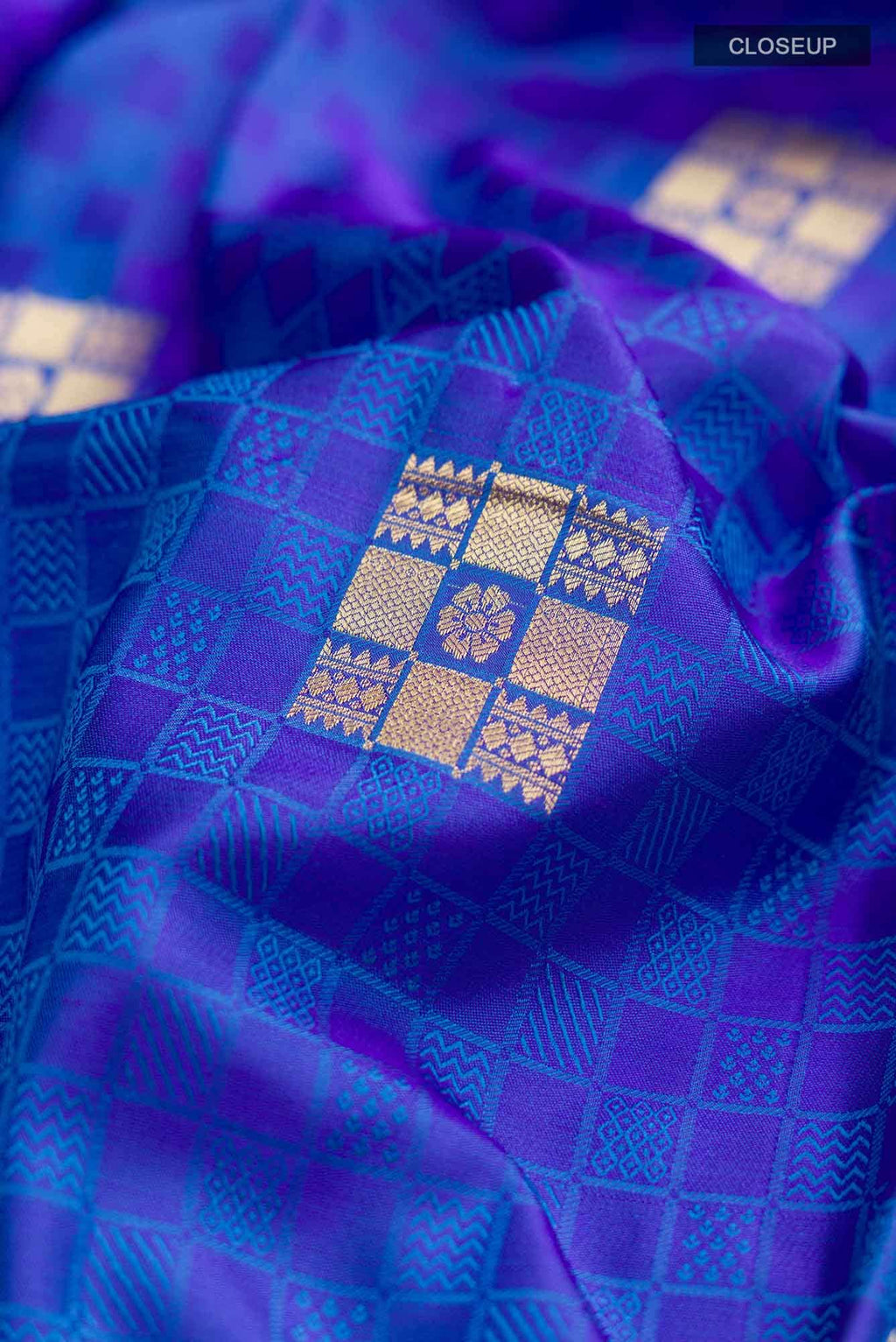 Blue Bangalore Silk Saree