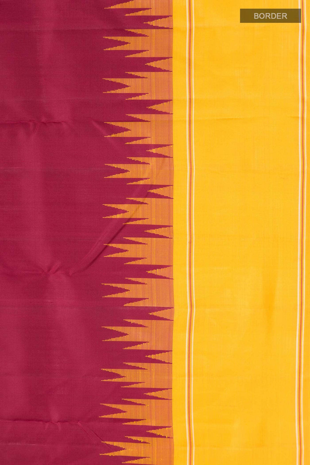 Maroon Kanjivaram Silk Saree