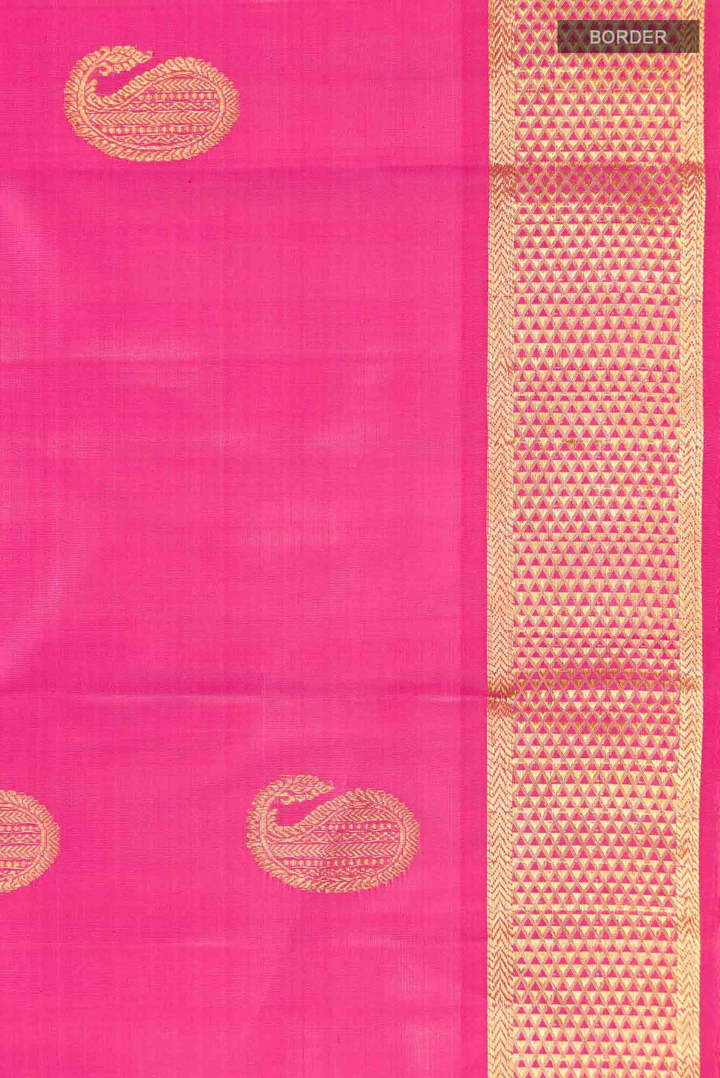 Pink Kanjivaram Silk Saree