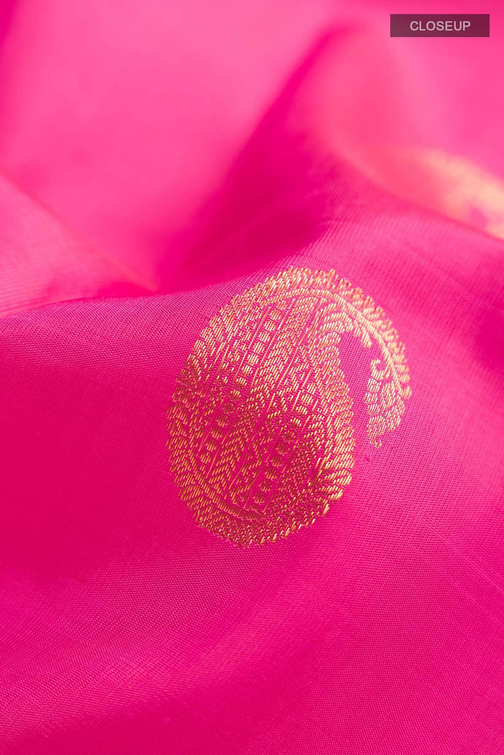 Pink Kanjivaram Silk Saree