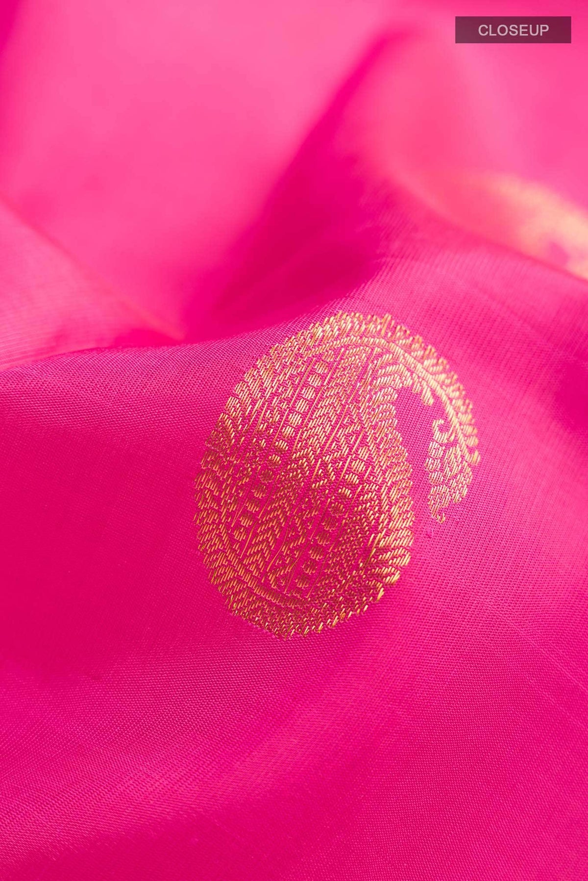 Pink Kanjivaram Silk Saree