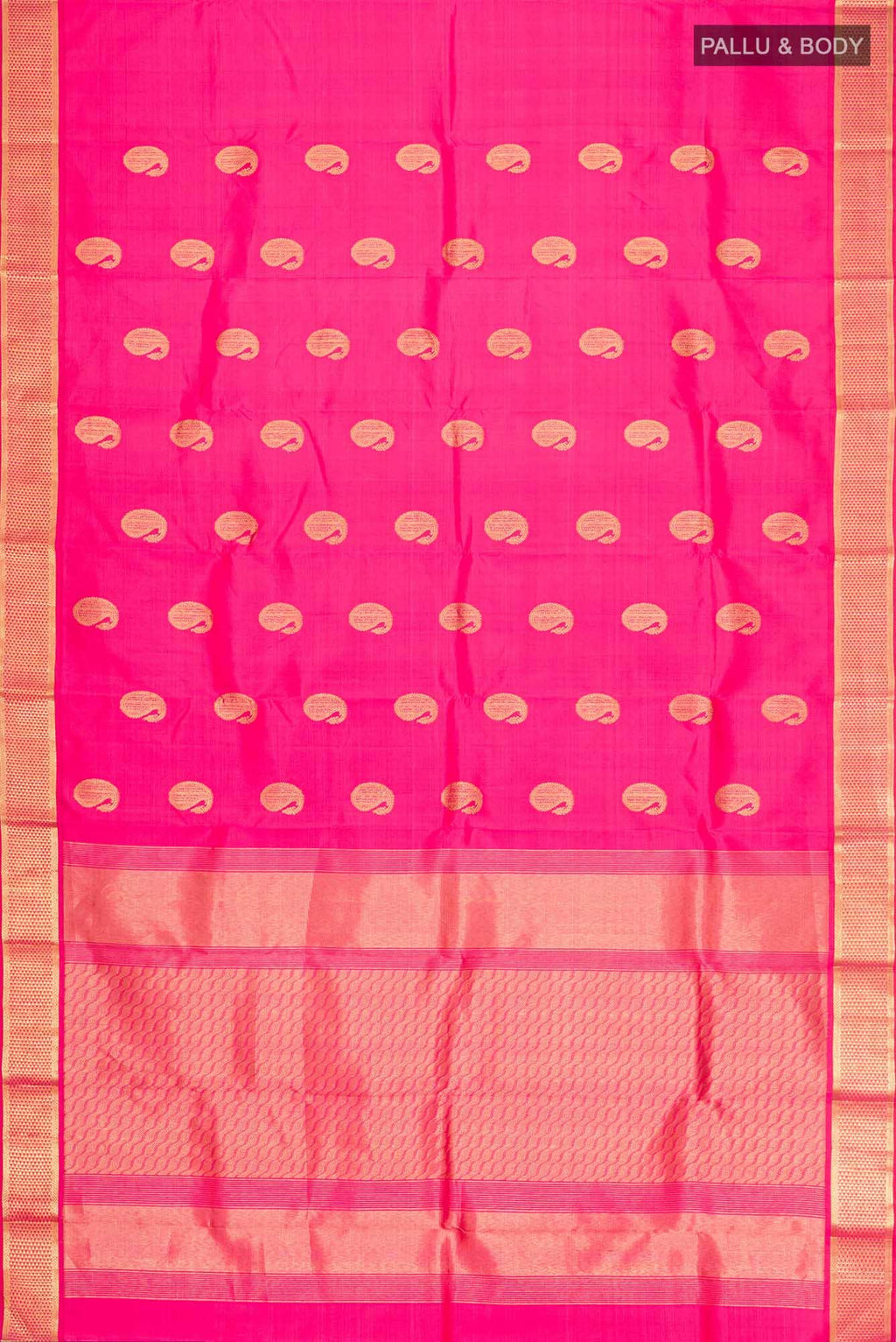 Pink Kanjivaram Silk Saree