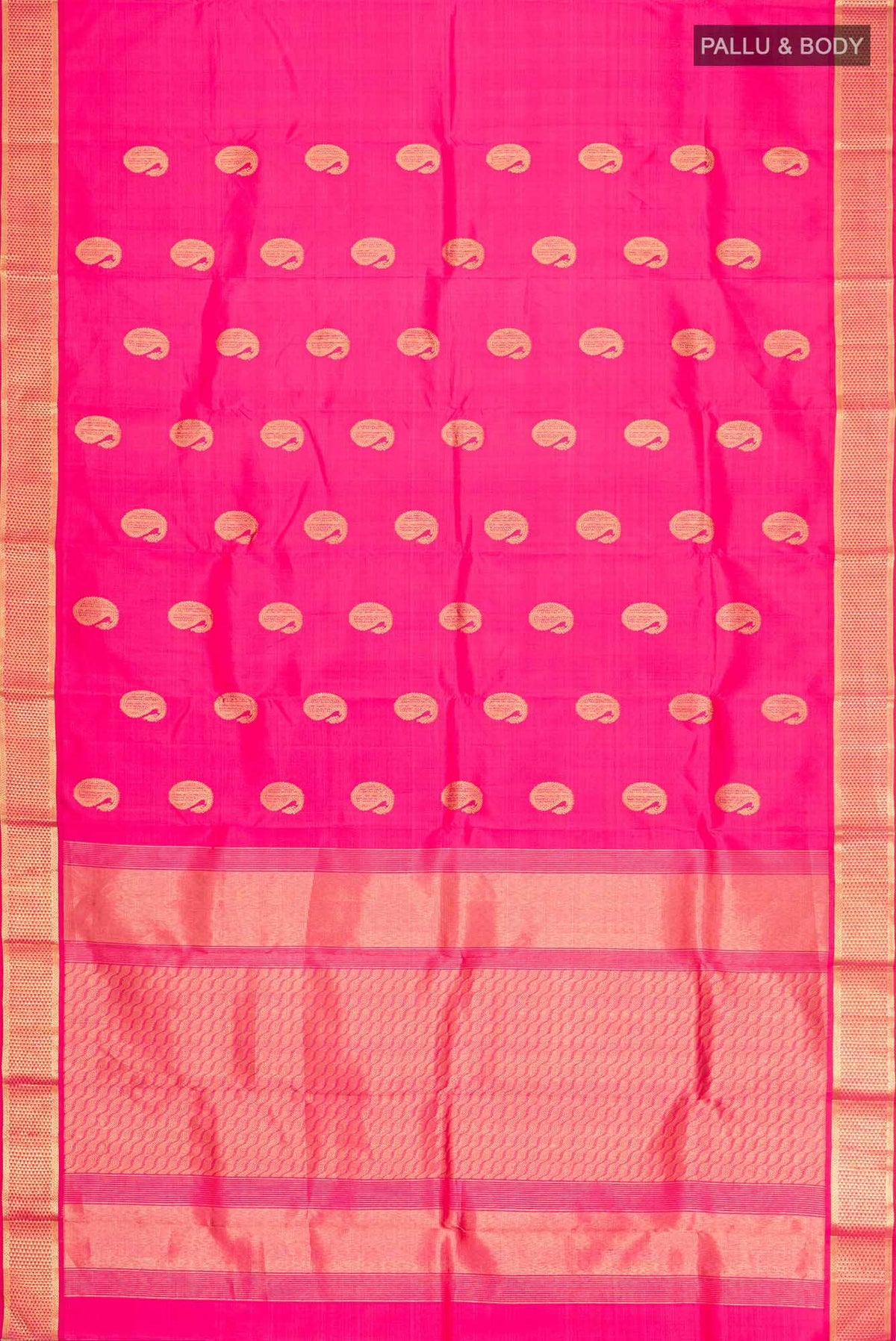 Pink Kanjivaram Silk Saree