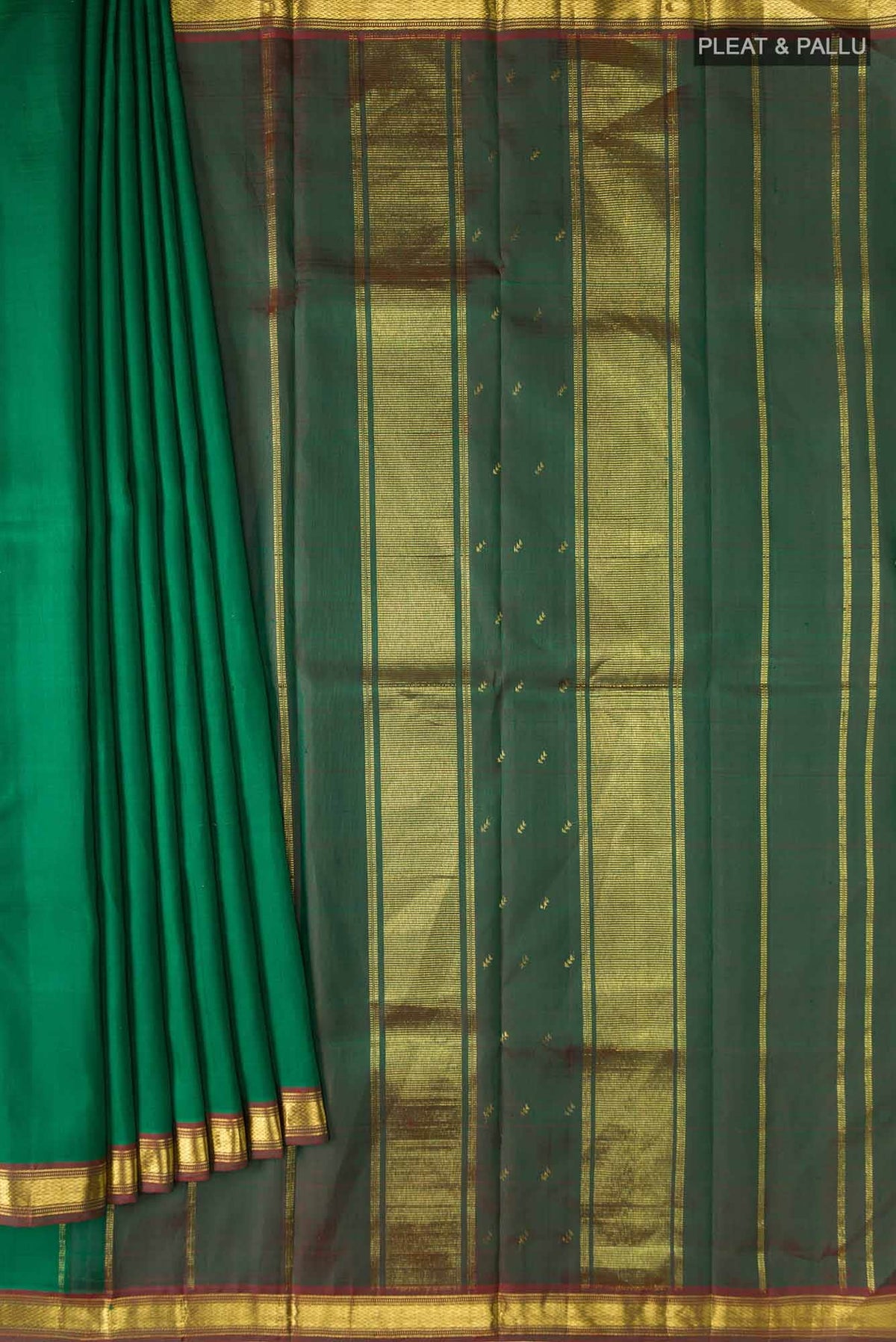 Green Kanjivaram Silk Saree
