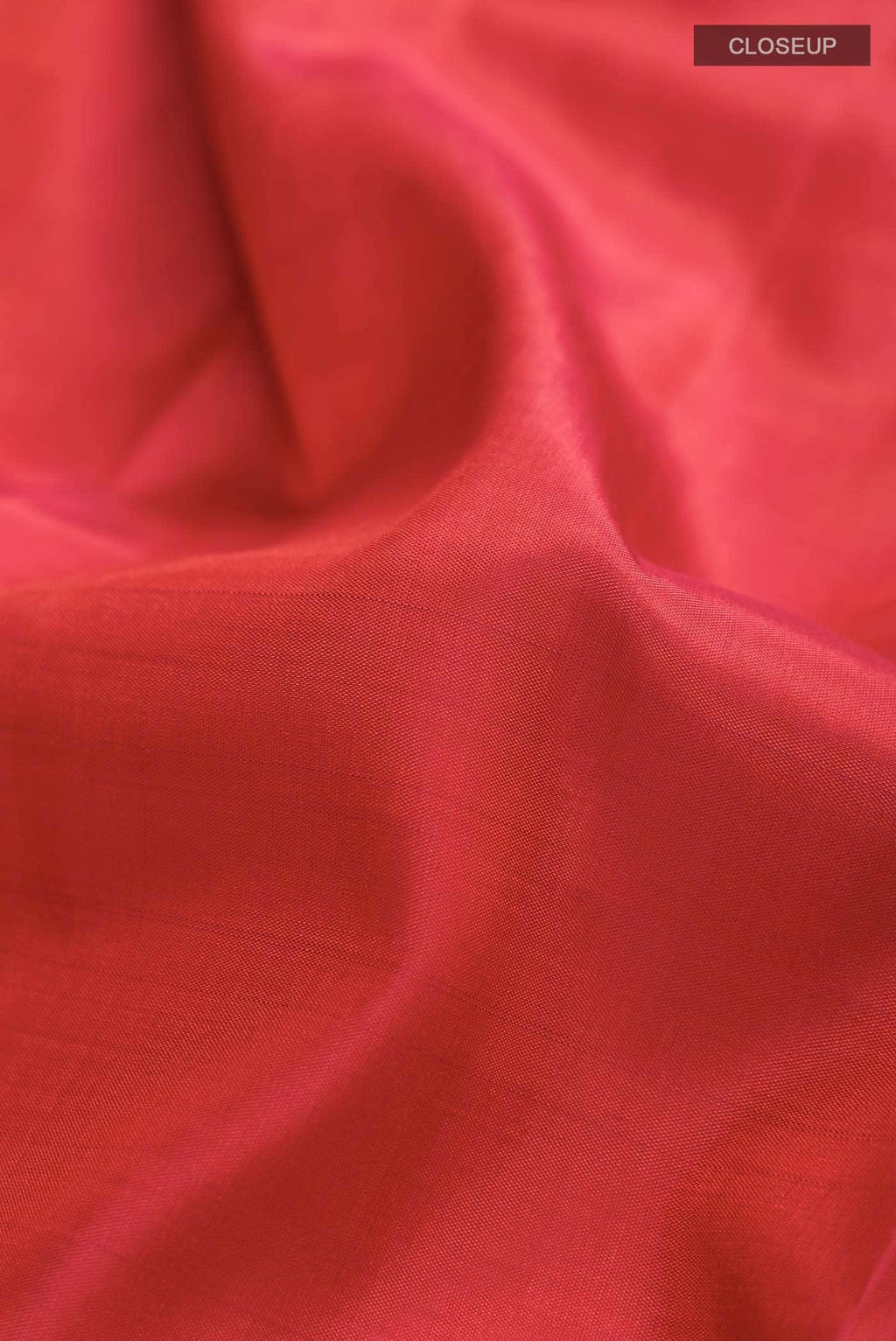 Orange with Pink Dual Tone Kanjivaram Silk Saree