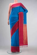Blue Soft Silk Saree