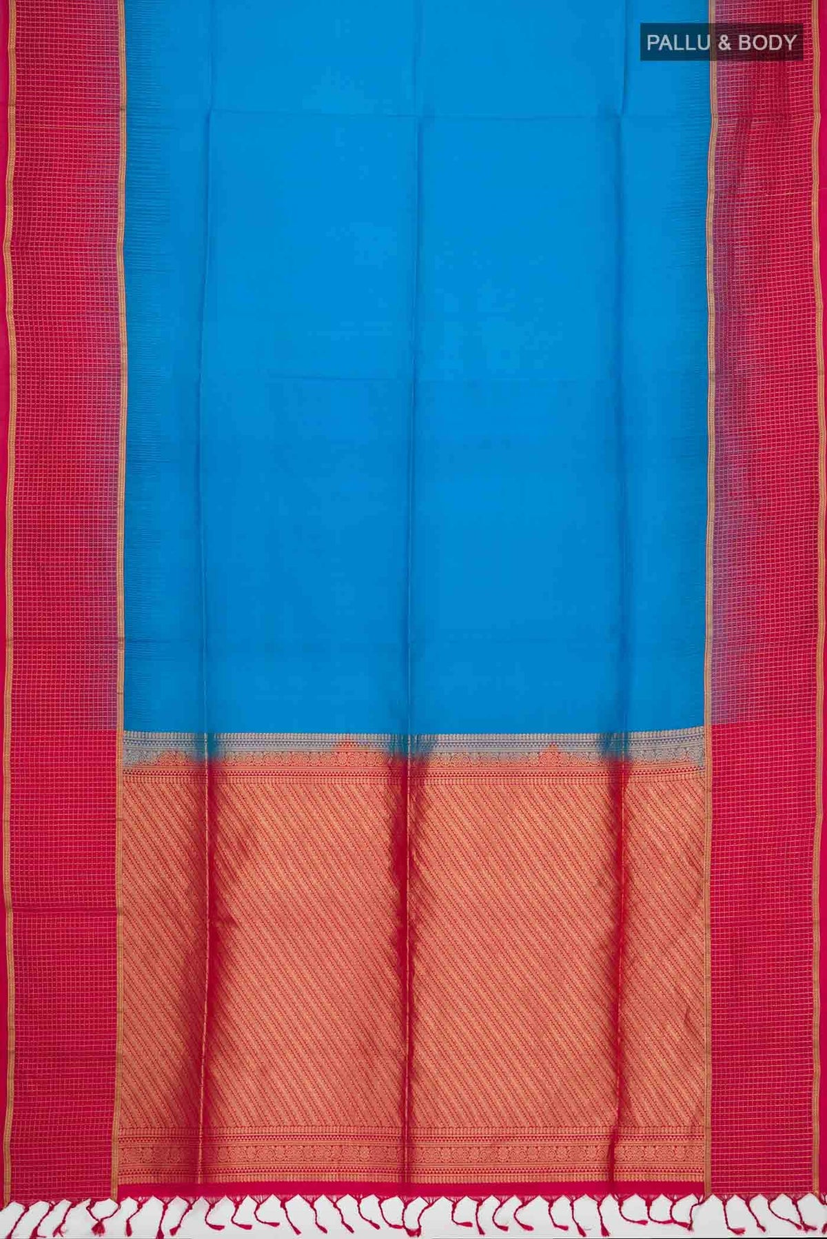 Blue Soft Silk Saree